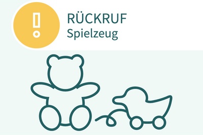 Rückruf Spielzeug